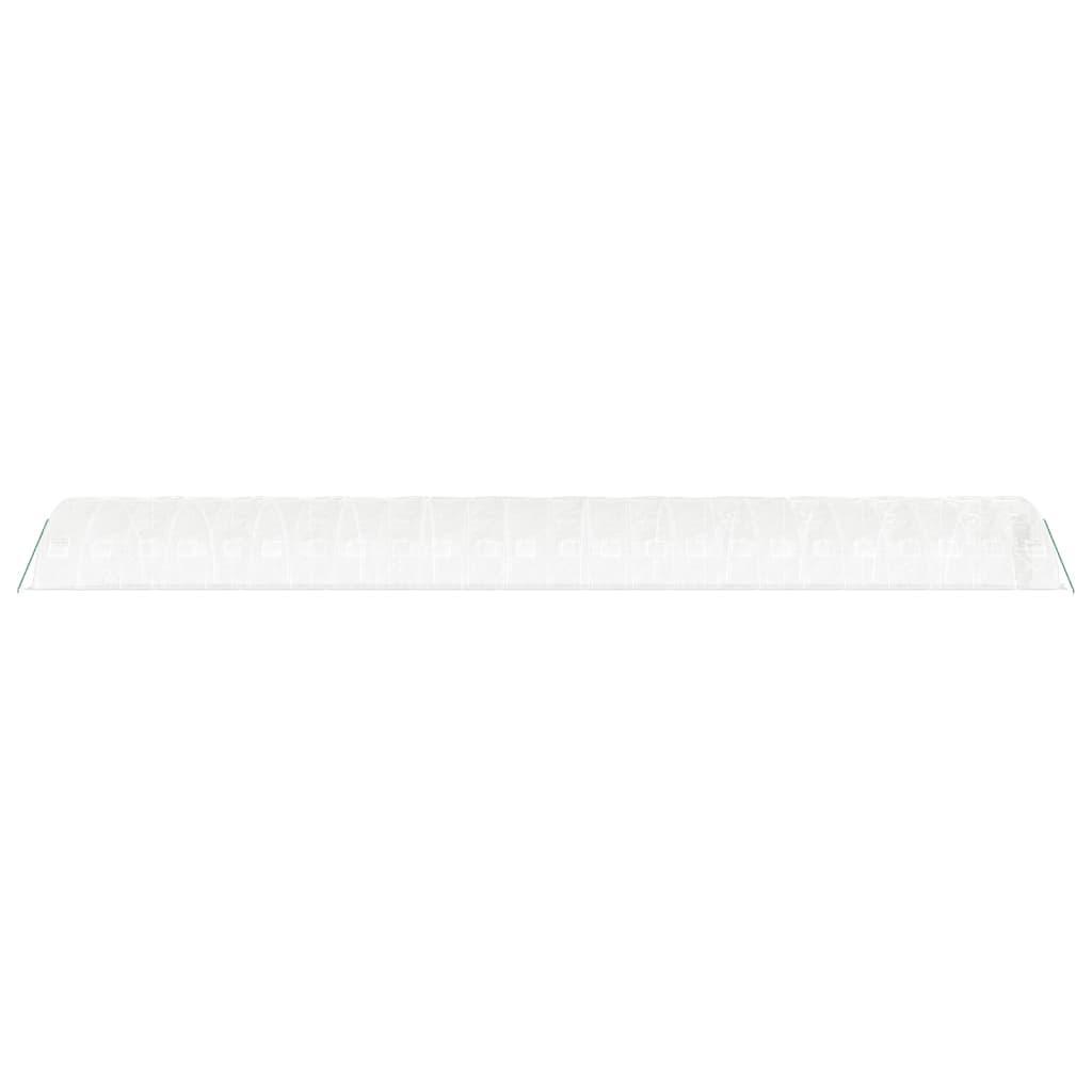 Serra con Telaio in Acciaio Bianco 120 m² 24x5x2,3 m 3188104