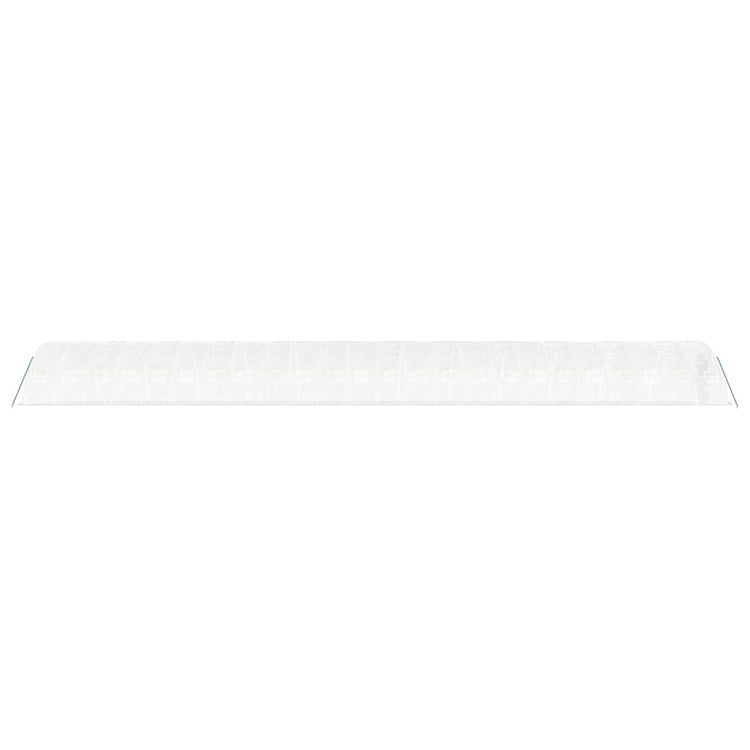 Serra con Telaio in Acciaio Bianco 120 m² 24x5x2,3 m 3188104