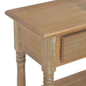 Tavolino Consolle 110x30x76 cm in Legno Multistrato 354328