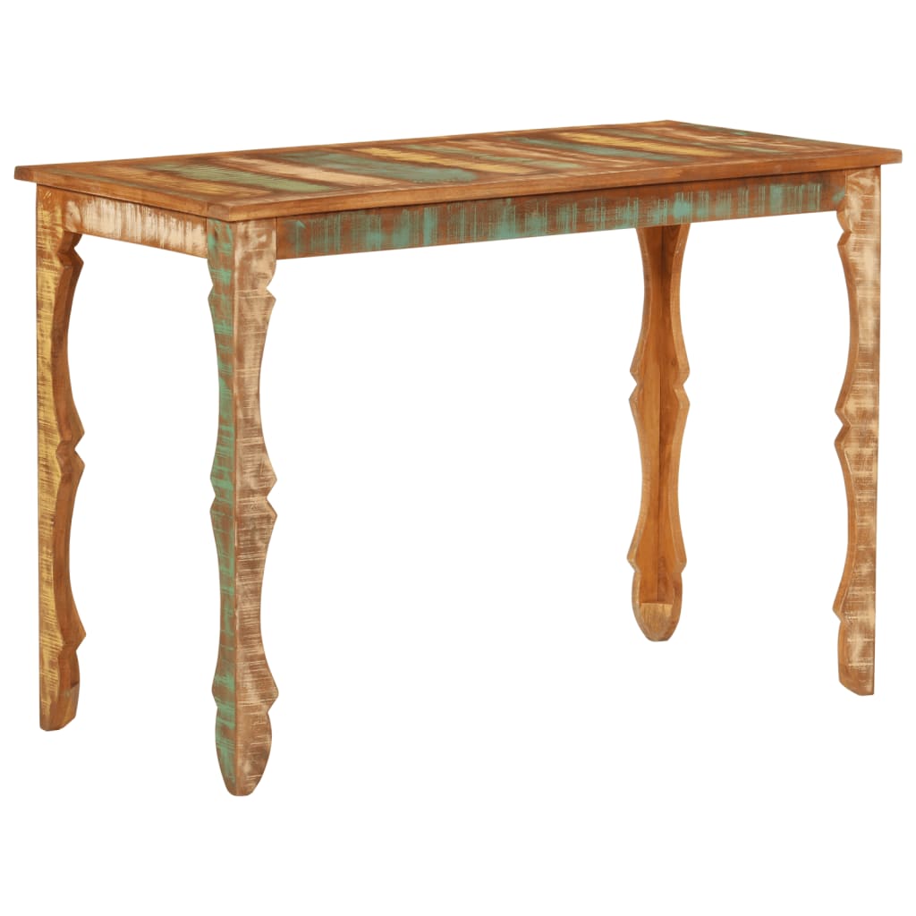 Tavolo da Pranzo 110x52x76 cm in Legno Massello di Recupero 354996