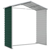 Capanno da Giardino Verde 191x130x198 cm in Acciaio Zincato 3188231