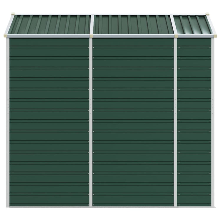 Capanno da Giardino Verde 191x215x198 cm in Acciaio Zincato 3188232