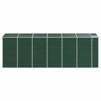 Capanno da Giardino Verde 191x555x198 cm in Acciaio Zincato 3188236