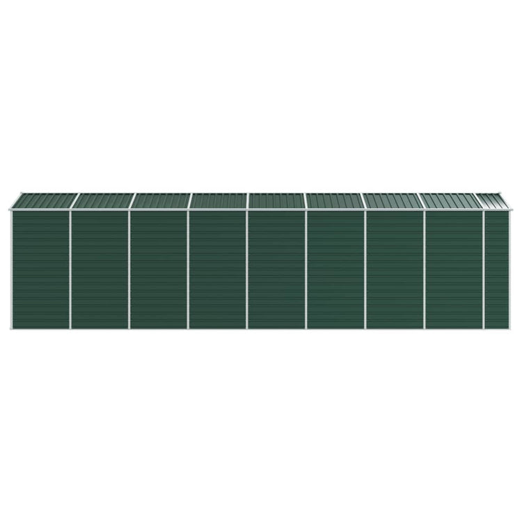 Capanno da Giardino Verde 191x725x198 cm in Acciaio Zincato 3188238