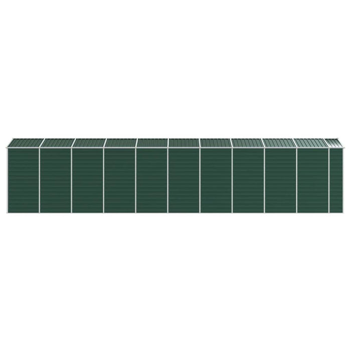 Capanno da Giardino Verde 191x895x198 cm in Acciaio Zincato 3188240