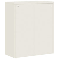 Armadio Classificatore Bianco 90x40x145 cm in Acciaio 3188312