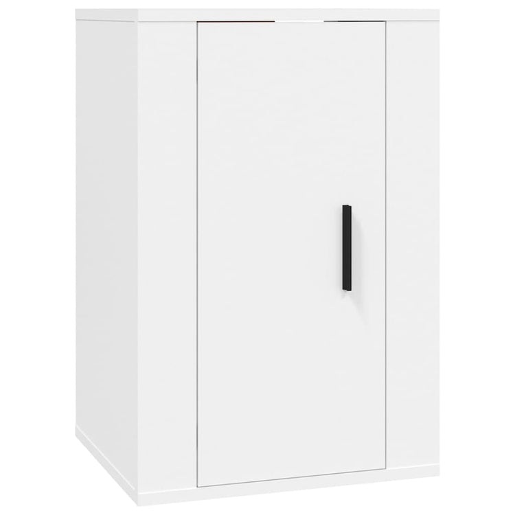 Set Mobili Porta TV 3 pz Bianco in Legno Multistrato 3188382