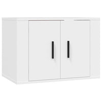 Set di Mobili Porta TV 2 pz Bianco in Legno Multistrato 3188390