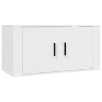 Set Mobili Porta TV 3 pz Bianco in Legno Multistrato 3188398