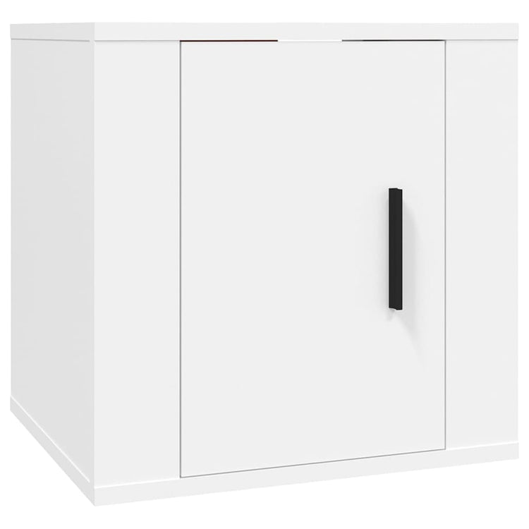 Set Mobili Porta TV 3 pz Bianco in Legno Multistrato 3188414