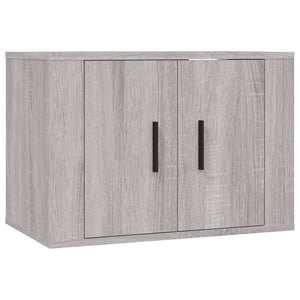 Set Mobili Porta TV 2 pz Grigio Sonoma in Legno Multistrato 3188452