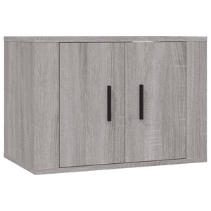 Set Mobili Porta TV 2 pz Grigio Sonoma in Legno Multistrato 3188460