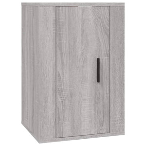 Set Mobili Porta TV 3 pz Grigio Sonoma in Legno Multistrato 3188500