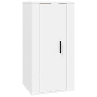 Set Mobili Porta TV 3 pz Bianco in Legno Multistrato 3188526