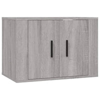 Set di Mobili Porta TV 4 pz Grigio Sonoma in Legno Multistrato 3188548