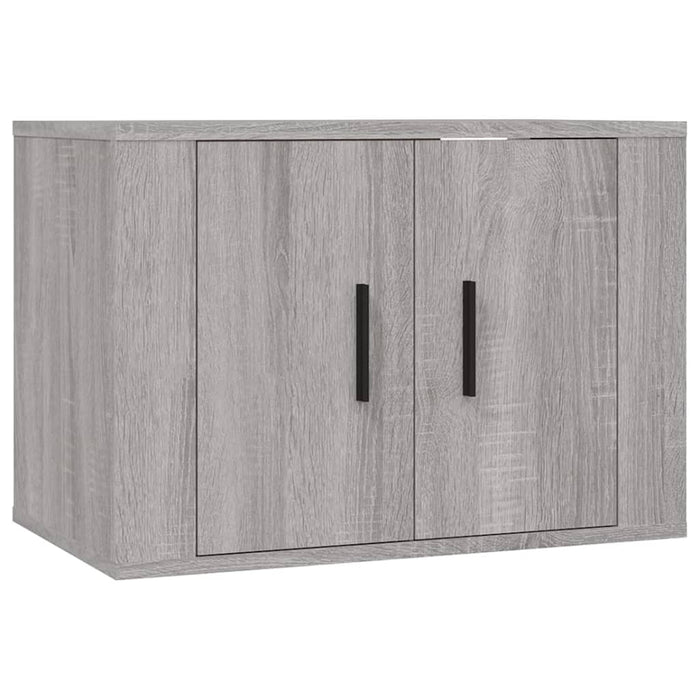 Set di Mobili Porta TV 4 pz Grigio Sonoma in Legno Multistrato 3188548