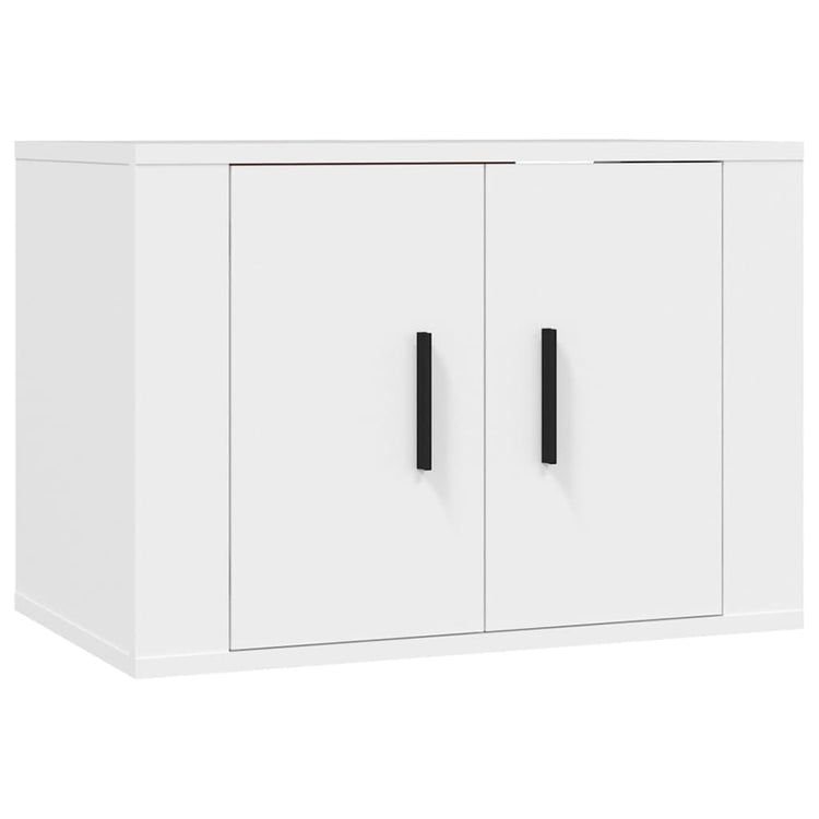 Set di Mobili Porta TV 5 pz Bianco in Legno Multistrato 3188614