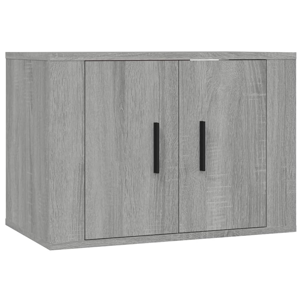 Set di Mobili Porta TV 5 pz Grigio Sonoma in Legno Multistrato 3188620