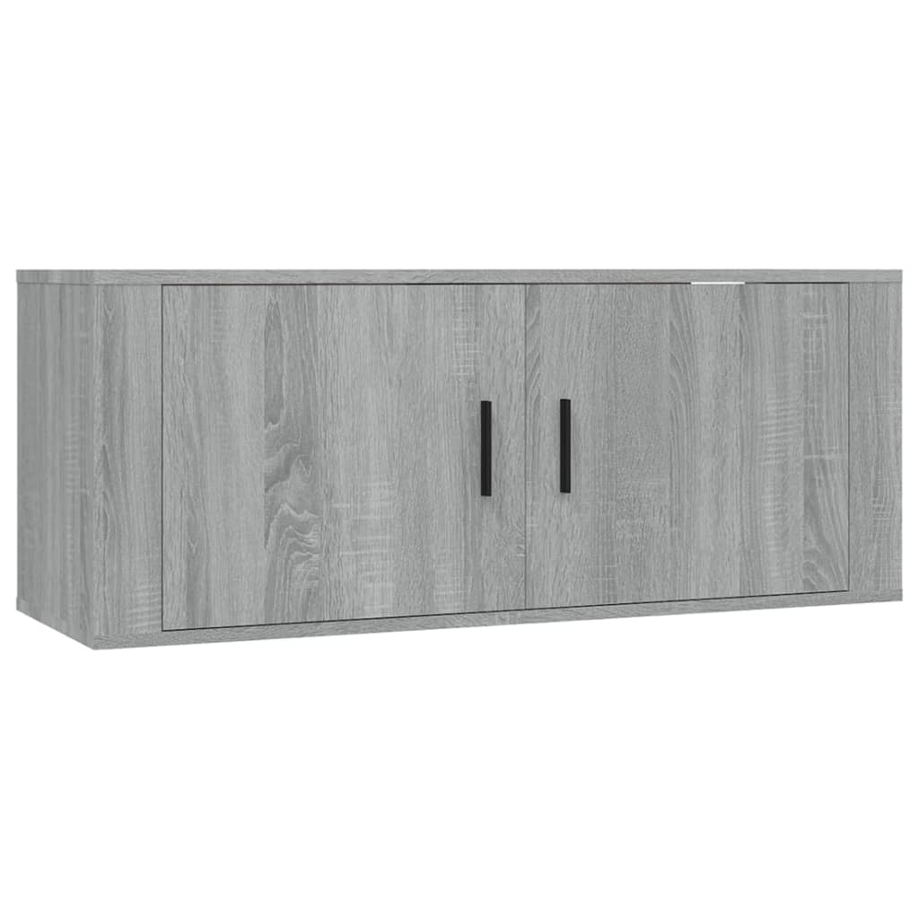 Set di Mobili Porta TV 6 pz Grigio Sonoma in Legno Multistrato 3188716