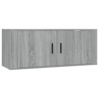 Set di Mobili Porta TV 6 pz Grigio Sonoma in Legno Multistrato 3188716