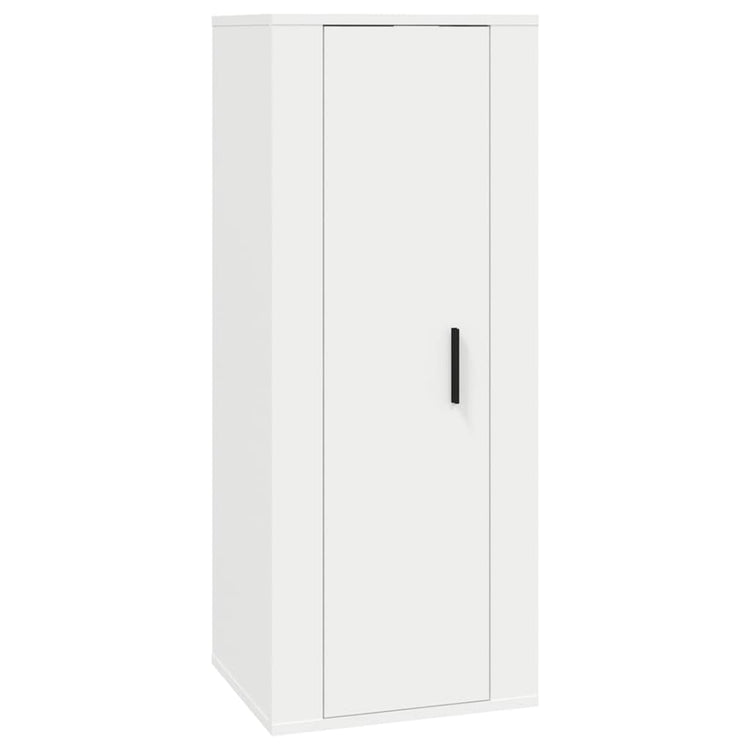 Set di Mobili Porta TV 2 pz Bianco in Legno Multistrato 3188718