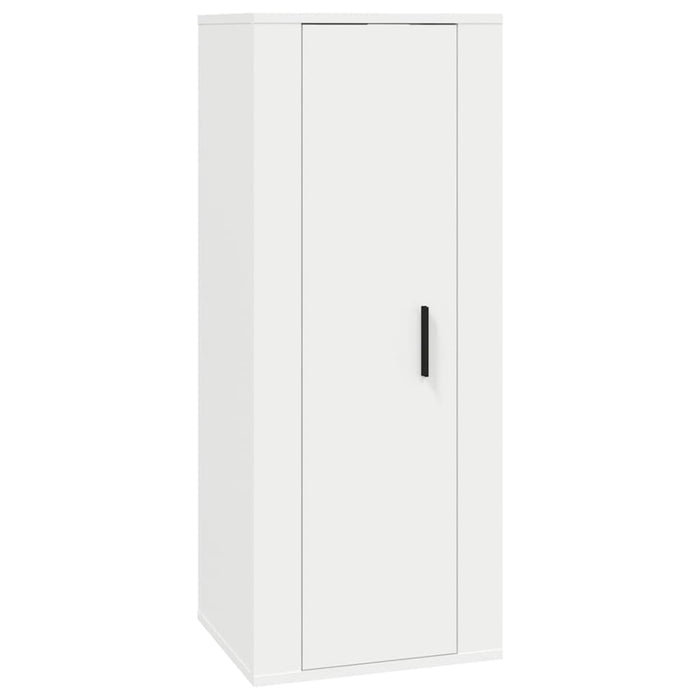 Set di Mobili Porta TV 4 pz Bianco in Legno Multistrato 3188766