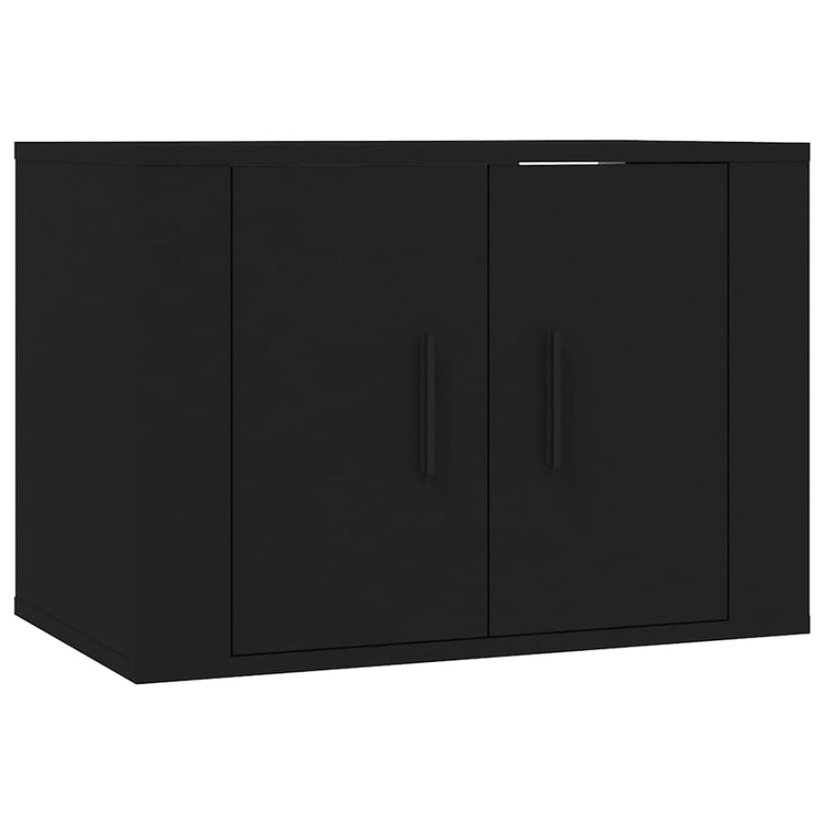 Set di Mobili Porta TV 5 pz Nero in Legno Multistrato 3188775