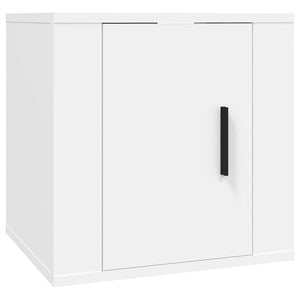 Set di Mobili Porta TV 5 pz Bianco in Legno Multistrato 3188782