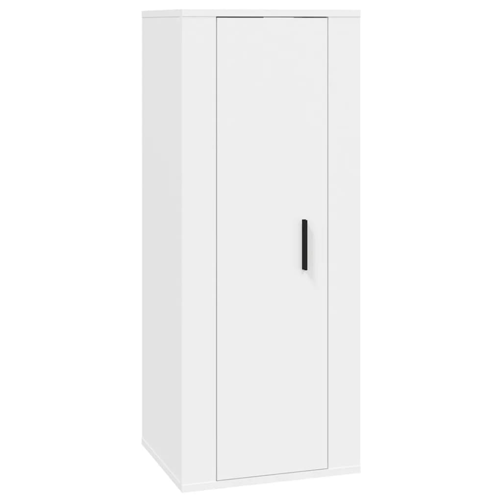 Set di Mobili Porta TV 5 pz Bianco in Legno Multistrato 3188806