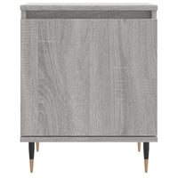 Comodino Grigio Sonoma 40x30x50 cm in Legno Multistrato 826824