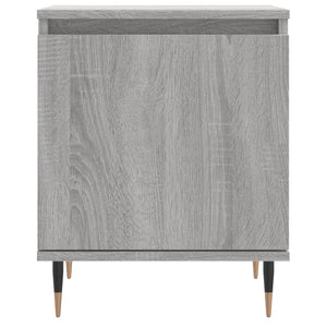 Comodino Grigio Sonoma 40x30x50 cm in Legno Multistrato 826824