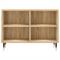 Mobile Porta TV Rovere Sonoma 69,5x30x50cm in Legno Multistrato 826959