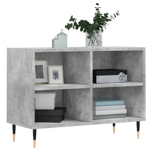 Mobile Porta TV Grigio Cemento 69,5x30x50 cm Legno Multistratocod mxl 103902