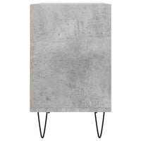 Mobile Porta TV Grigio Cemento 69,5x30x50 cm Legno Multistrato 826968