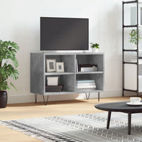 Mobile Porta TV Grigio Cemento 69,5x30x50 cm Legno Multistrato 826968