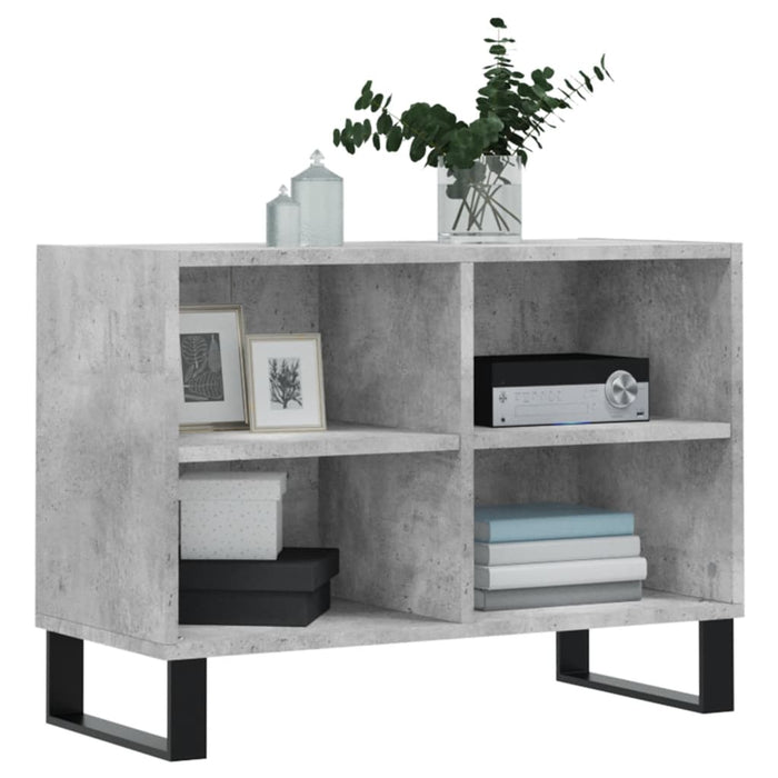 Mobile Porta TV Grigio Cemento 69,5x30x50 cm Legno Multistratocod mxl 103925