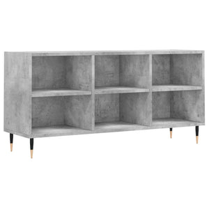 Mobile per TV Grigio Cemento 103,5x30x50 cm Legno Multistrato 826984