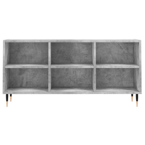 Mobile per TV Grigio Cemento 103,5x30x50 cm Legno Multistrato 826984