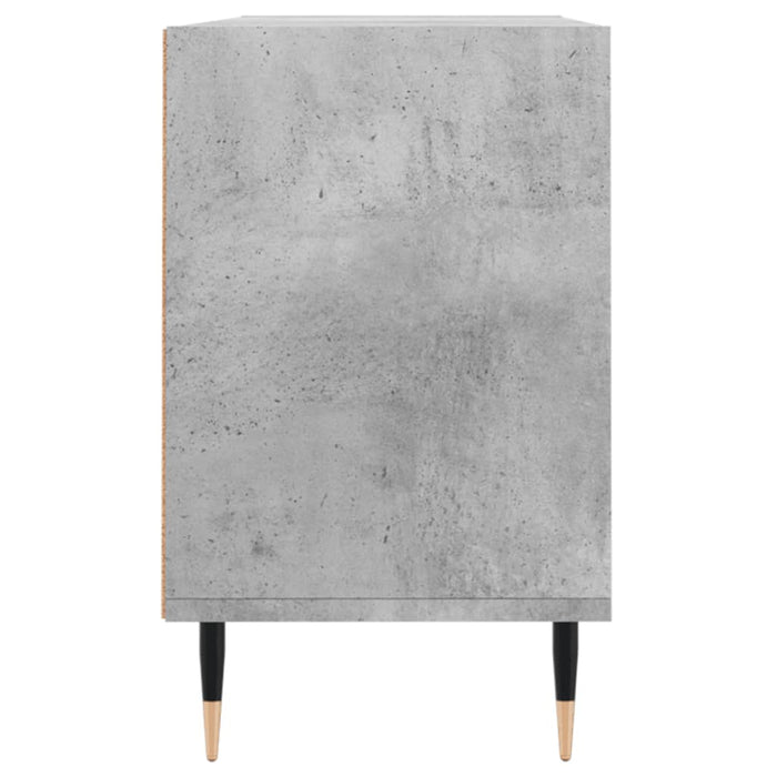 Mobile per TV Grigio Cemento 103,5x30x50 cm Legno Multistrato 826984