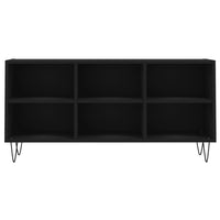 Mobile Porta TV Nero 103,5x30x50 cm in Legno Multistrato 826989