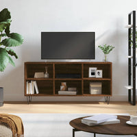 Mobile Porta TV Rovere Marrone 103,5x30x50 cm Legno Multistrato 826995