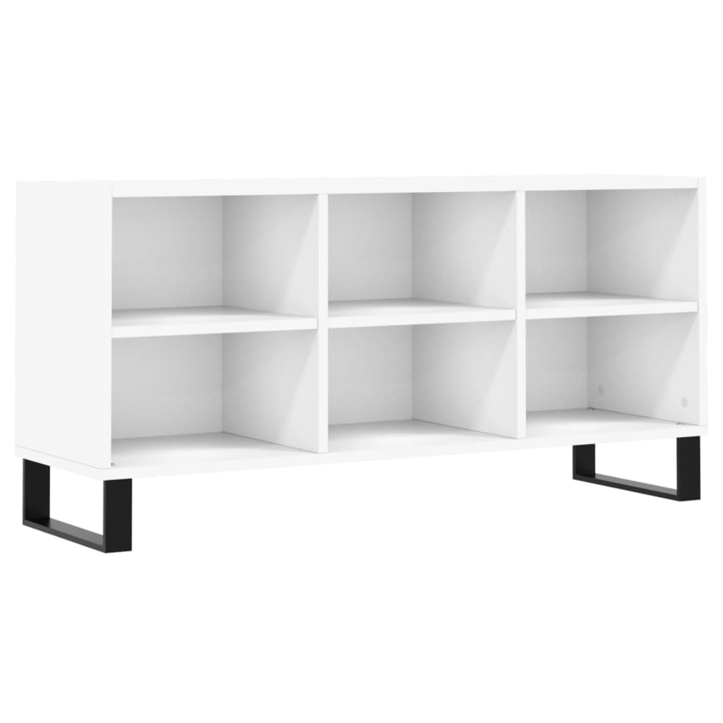 Mobile Porta TV Bianco 103,5x30x50 cm in Legno Multistratocod mxl 79651