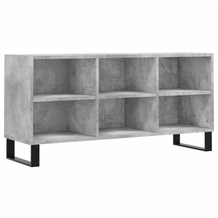 Mobile per TV Grigio Cemento 103,5x30x50 cm Legno Multistratocod mxl 103948