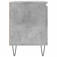 Mobile Porta TV Grigio Cemento 104x35x50cm in Legno Multistrato 827016