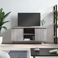 Mobile Porta TV Grigio Sonoma 104x35x50 cm in Legno Multistratocod mxl 129936