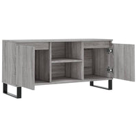 Mobile Porta TV Grigio Sonoma 104x35x50 cm in Legno Multistrato 827026