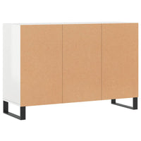 Credenza Bianco Lucido 103,5x35x70 cm in Legno Multistrato 827118