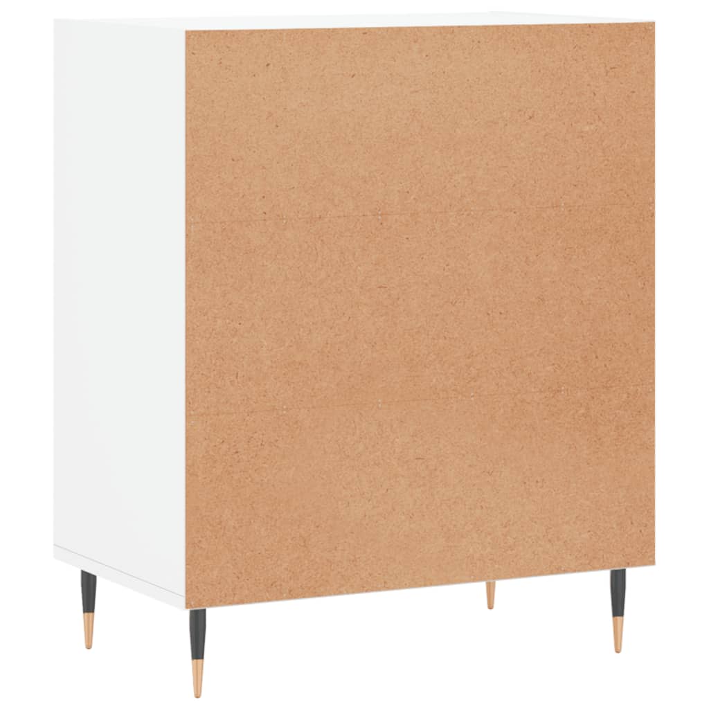 Credenza Bianca 57x35x70 cm in Legno Multistrato 827124