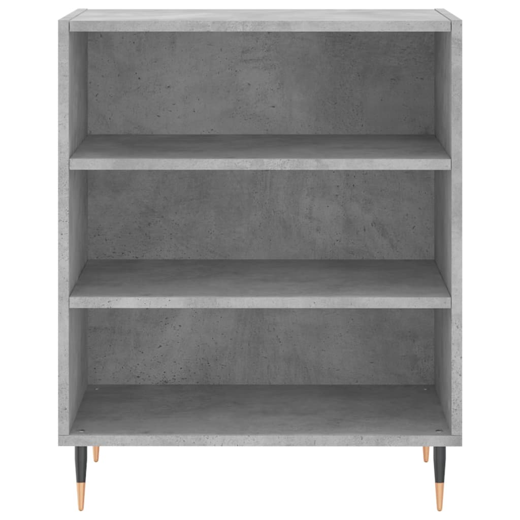 Credenza Grigio Cemento 57x35x70 cm in Legno Multistrato 827128