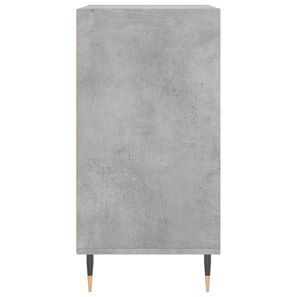 Credenza Grigio Cemento 57x35x70 cm in Legno Multistrato 827128